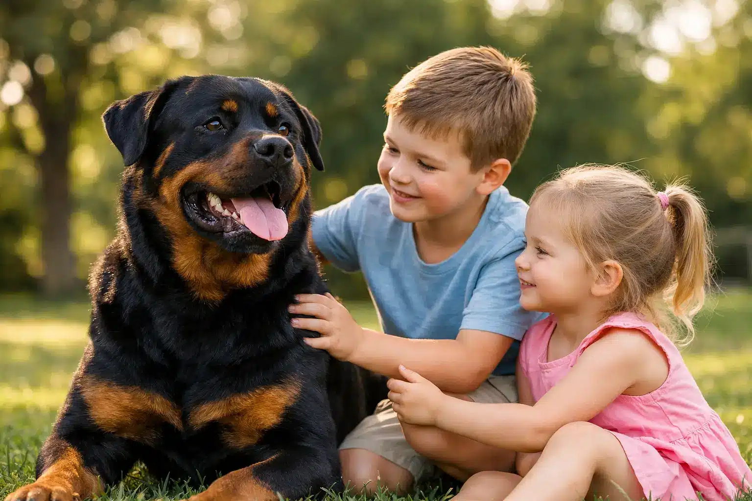 Are Rottweilers Good With Children? The Real Answer